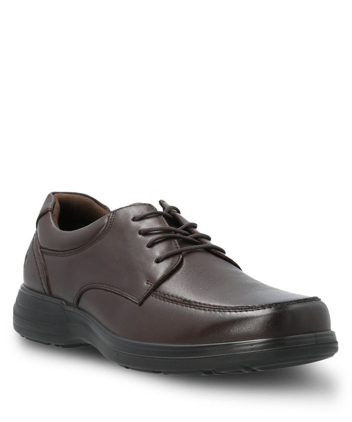 Zapato Vestir Cuero Adrian Café Hush Puppies