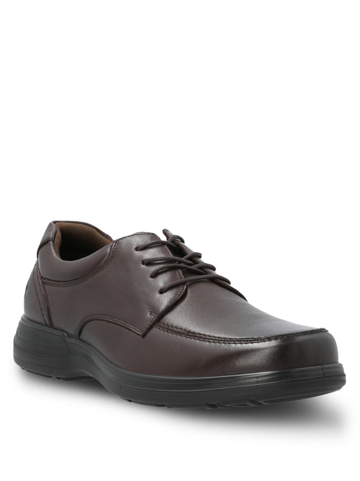 Zapato Vestir Cuero Adrian Café Hush Puppies