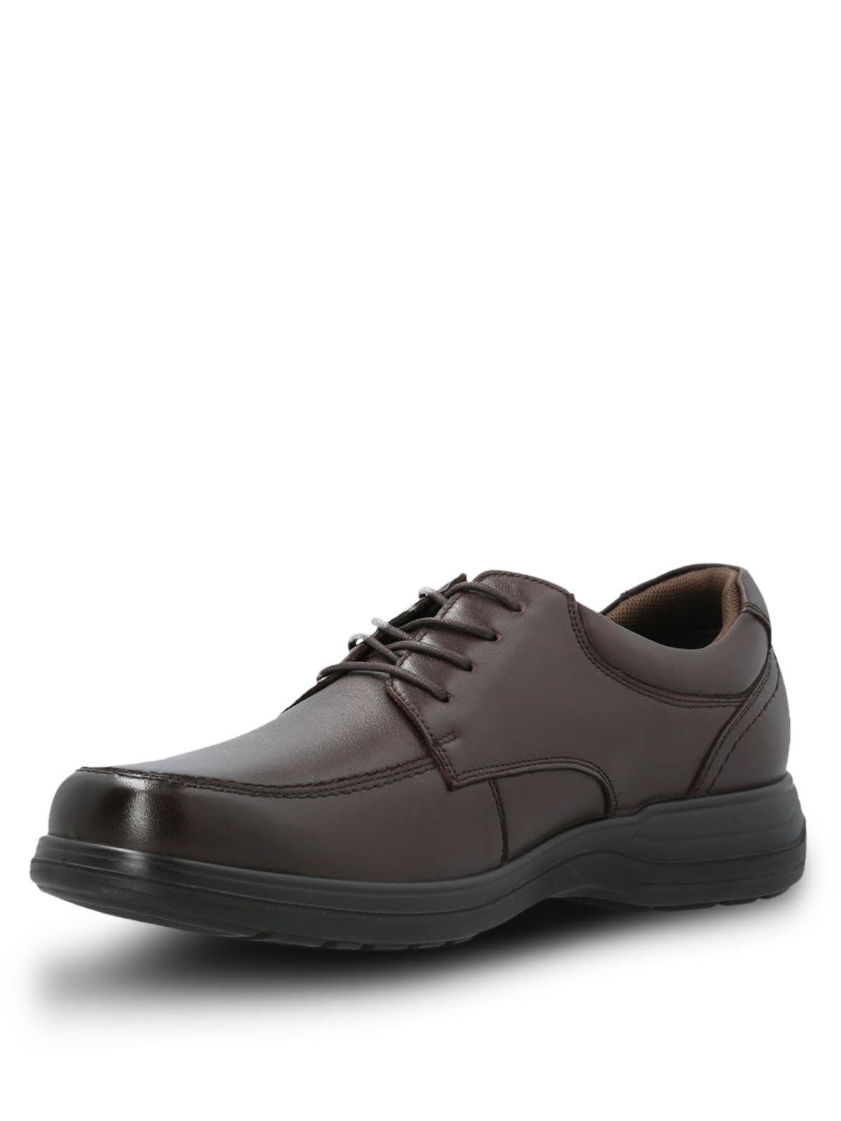 Zapato Vestir Cuero Adrian Café Hush Puppies