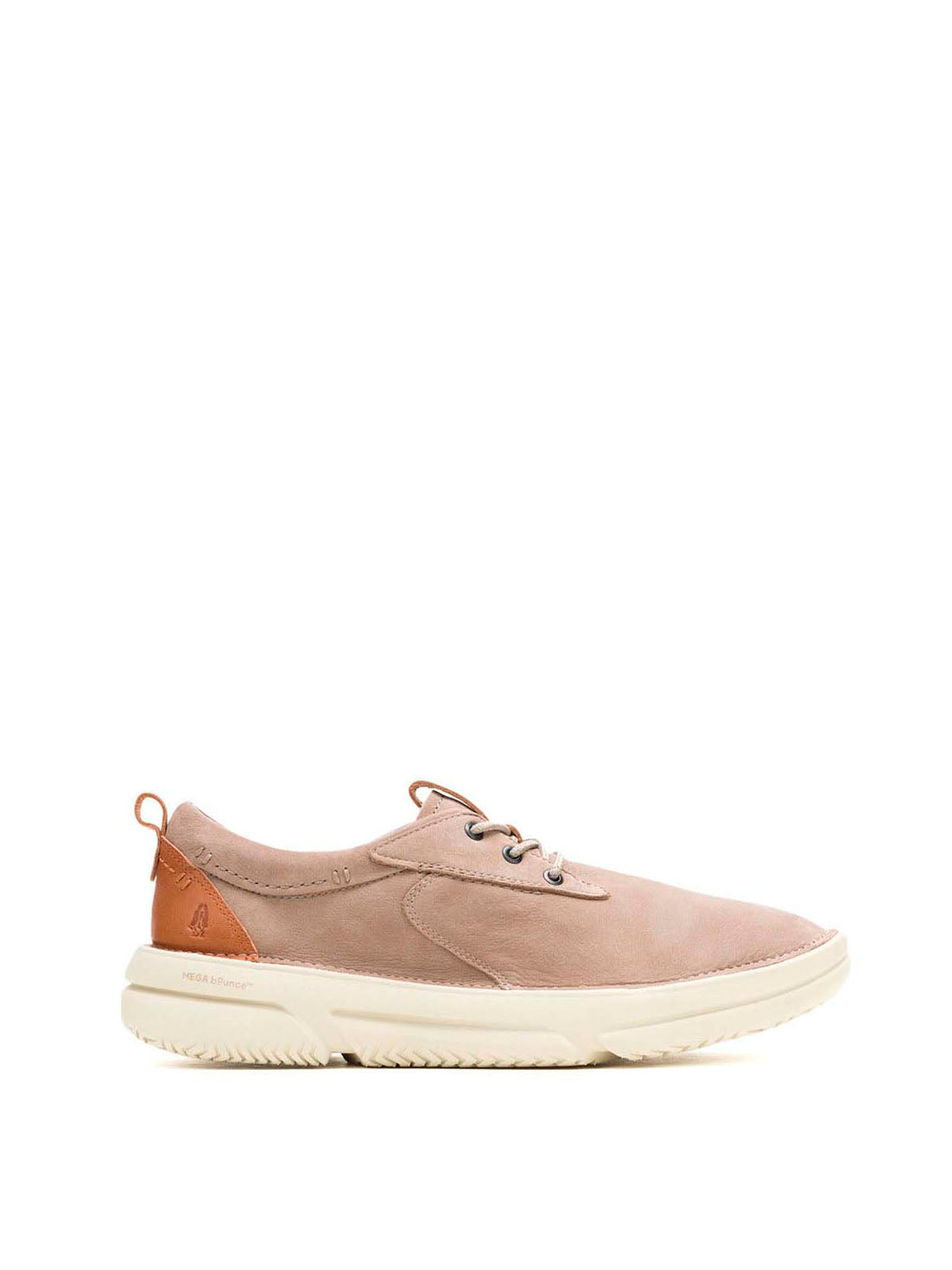 Zapatilla Cuero Baylor Lace Up Gris Hush Puppies