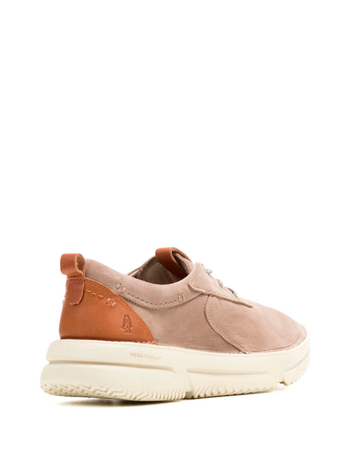 Zapatilla Cuero Baylor Lace Up Gris Hush Puppies