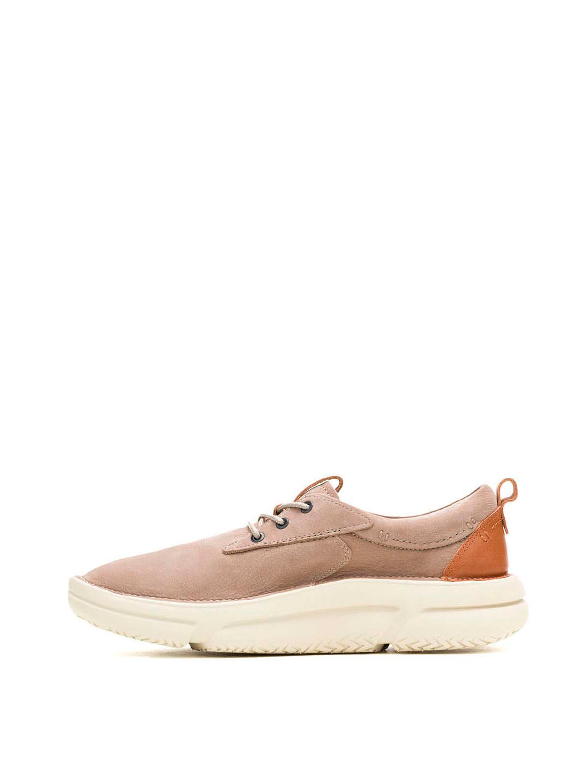 Zapatilla Cuero Baylor Lace Up Gris Hush Puppies