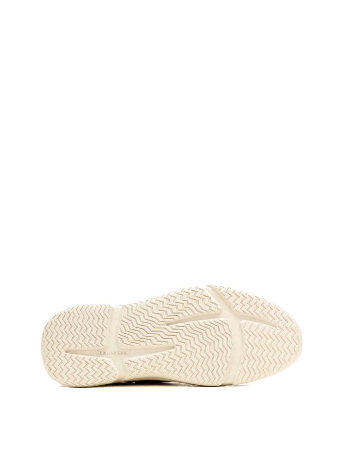 Zapatilla Cuero Baylor Lace Up Gris Hush Puppies