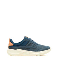 Zapatilla Cuero Hombre Seventy8 Lthr Runner Azul Hush Puppies