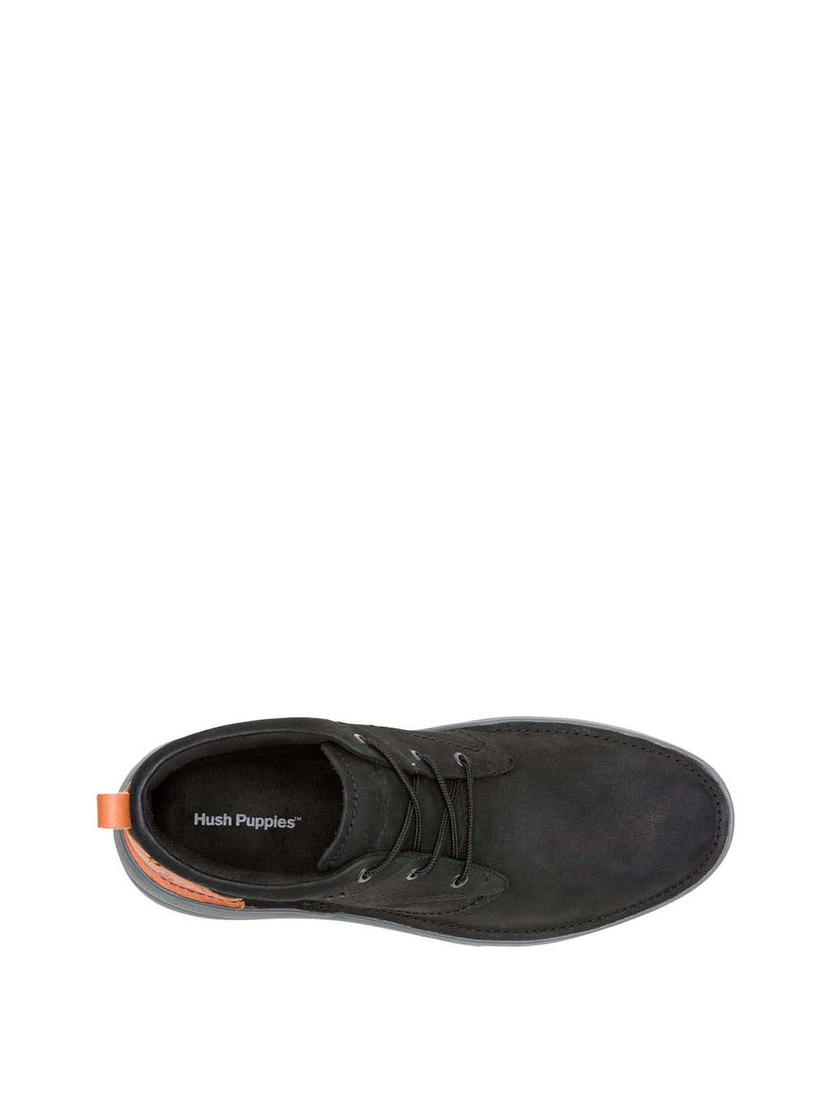 Botin Cuero Baylor Chukka Negro Hush Puppies