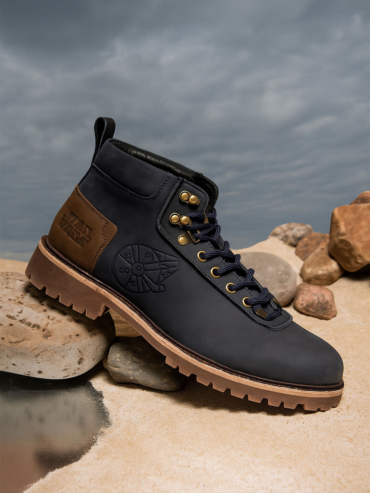 Botin Hombre Star Wars Han Solo Azul