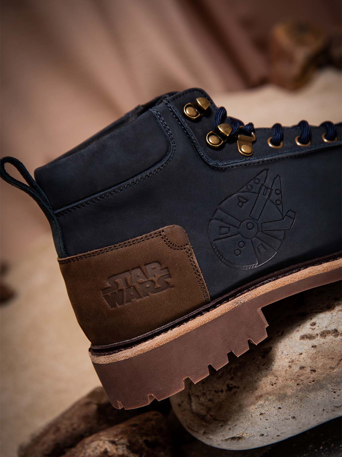 Botin Hombre Star Wars Han Solo Azul