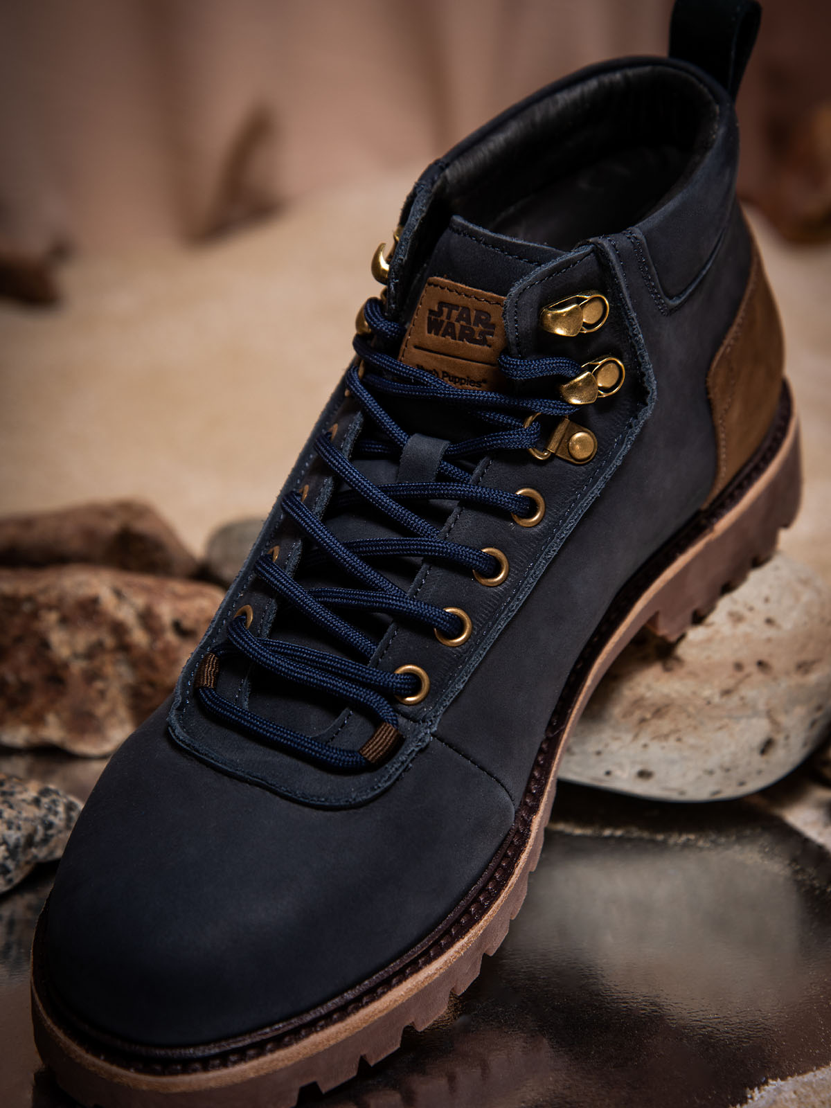 Botin Hombre Star Wars Han Solo Azul