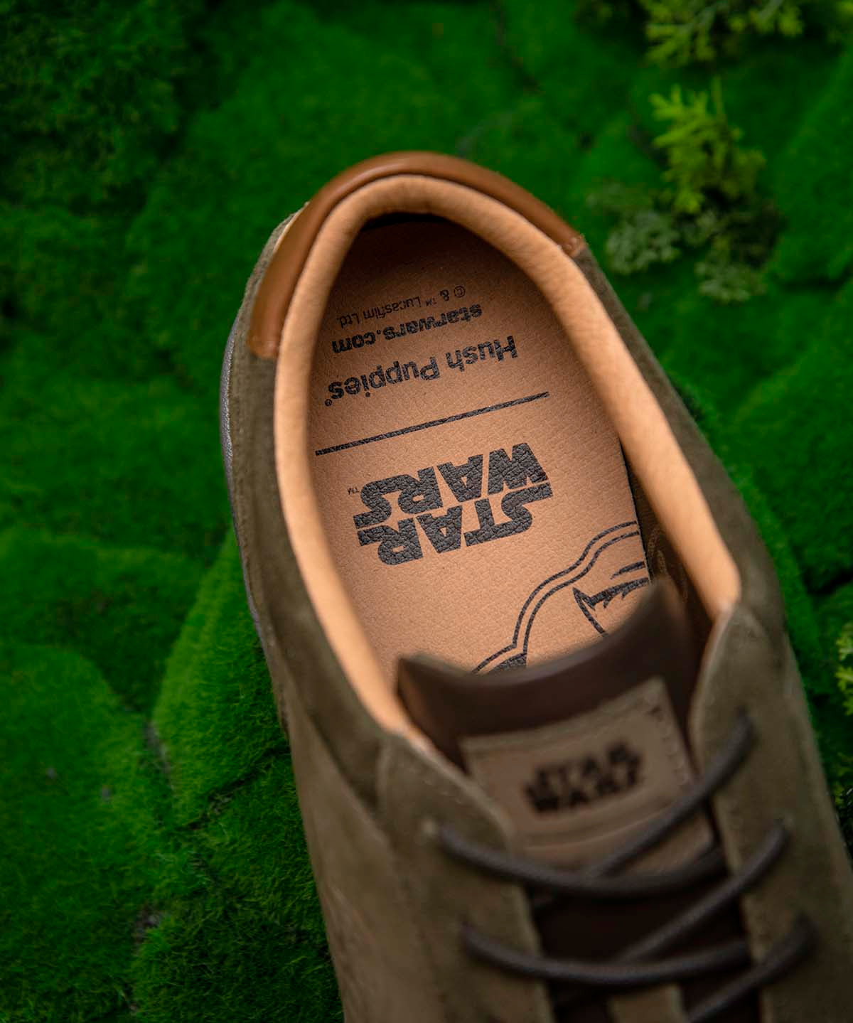 Zapatilla Hombre Star Wars Yoda Oliva | Hush Puppies