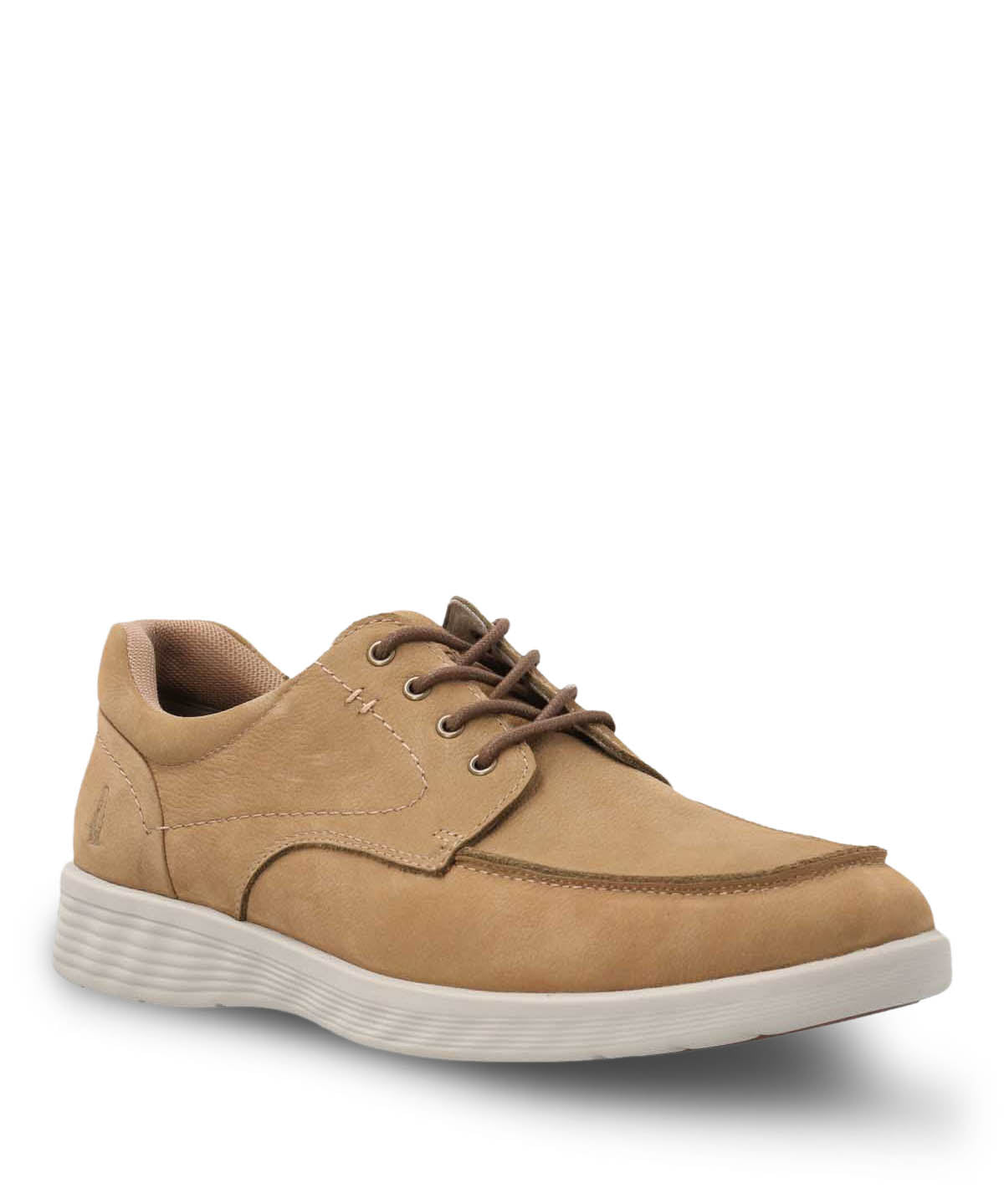 Zapato Cuero Hombre Spinal Broke Café Hush Puppies
