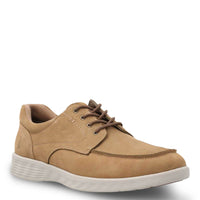 Zapato Cuero Hombre Spinal Broke Café Hush Puppies