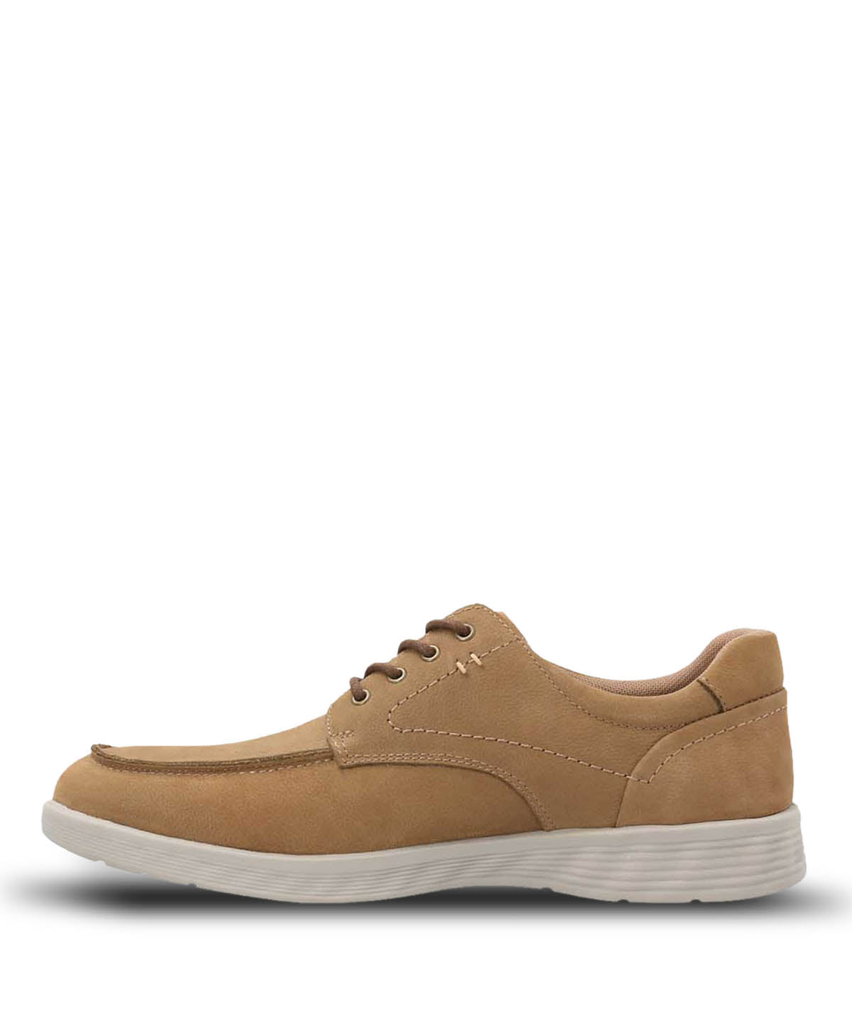 Zapato Cuero Hombre Spinal Broke Café Hush Puppies