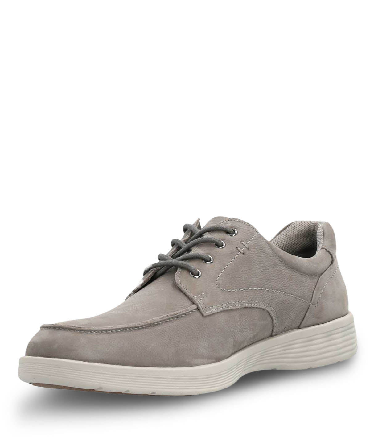 Zapato Cuero Hombre Spinal Broke Gris Hush Puppies | Hush Puppies