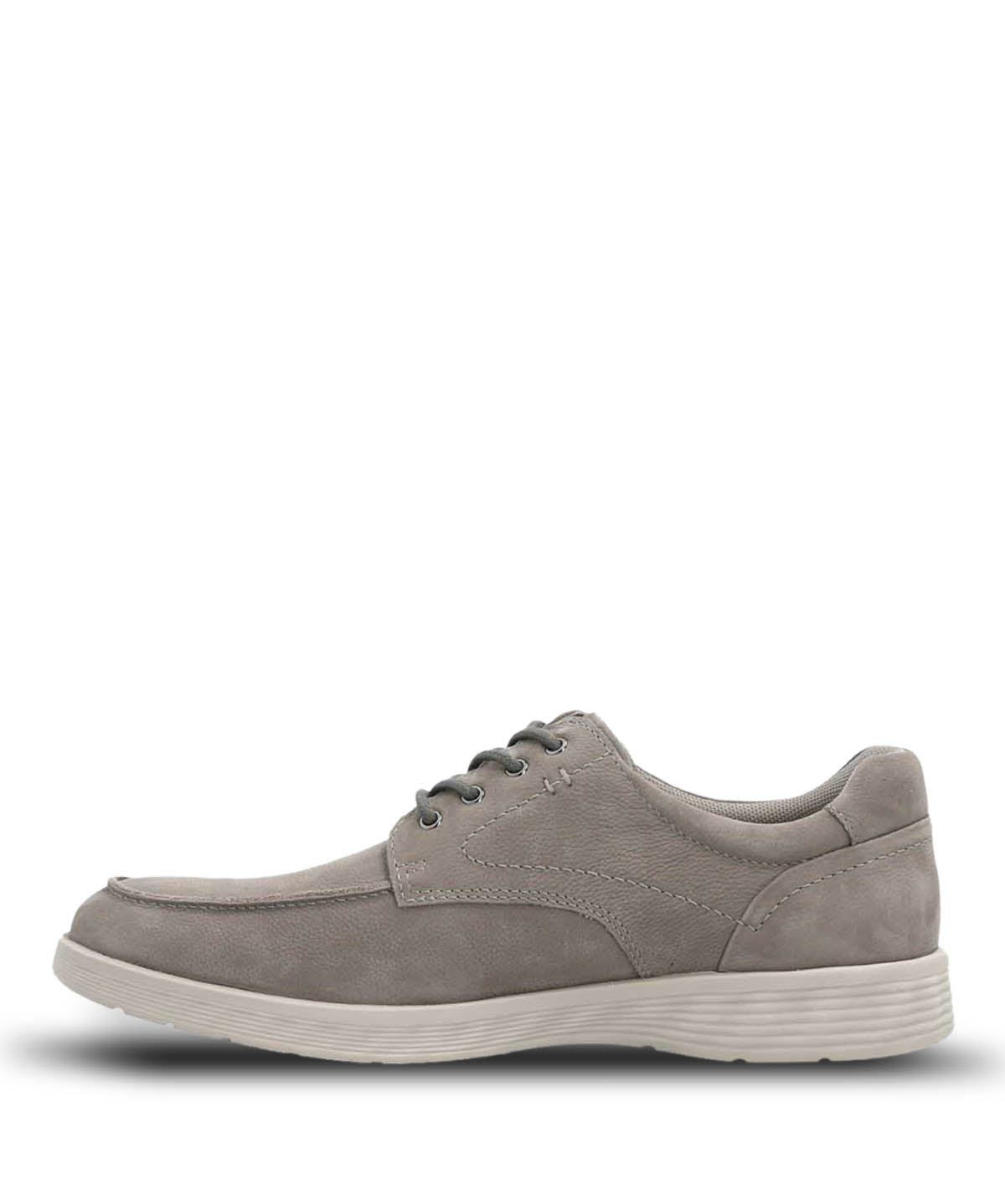 Zapato Cuero Hombre Spinal Broke Gris Hush Puppies | Hush Puppies