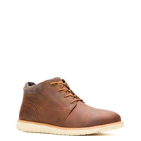 Botin Cuero Hombre Jenson Lace Boot Café Hush Puppies