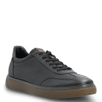 Zapatilla Cuero Hombre Bloor Negra Hush Puppies