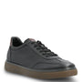 Zapatilla Cuero Hombre Bloor Negra Hush Puppies