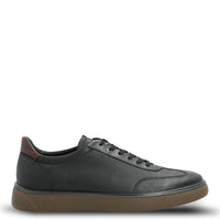 Zapatilla Cuero Hombre Bloor Negra Hush Puppies