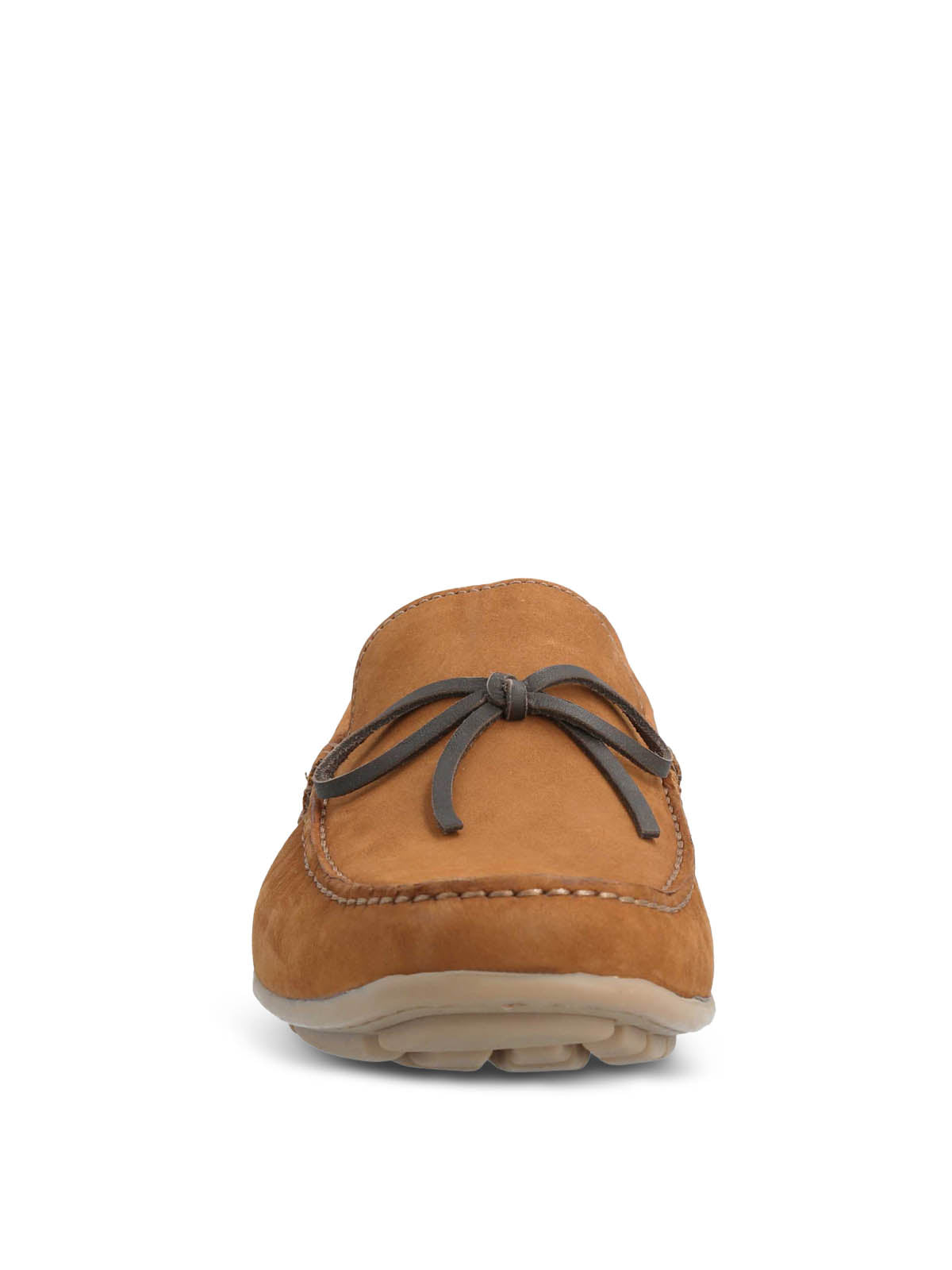 Mocasin Cuero Hombre Croce Café Hush Puppies | Hush Puppies