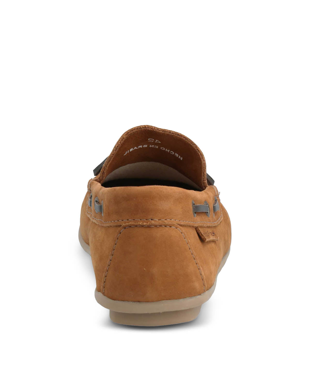 Mocasin Cuero Hombre Croce Café Hush Puppies | Hush Puppies
