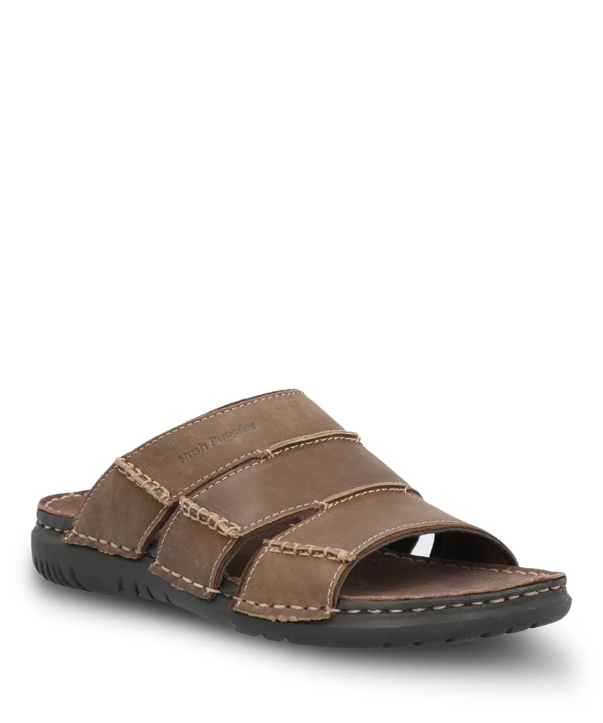 Sandalia Cuero Hombre Samui Café Hush Puppies | Hush Puppies