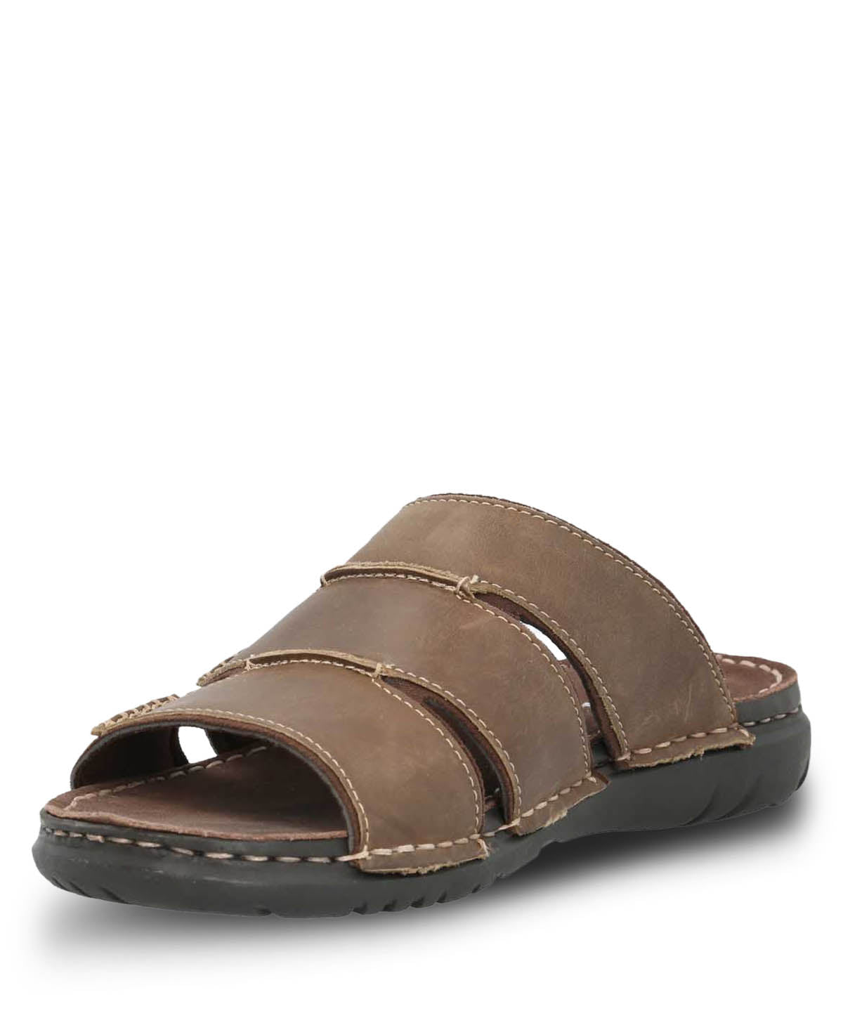 Sandalia Cuero Hombre Samui Café Hush Puppies | Hush Puppies
