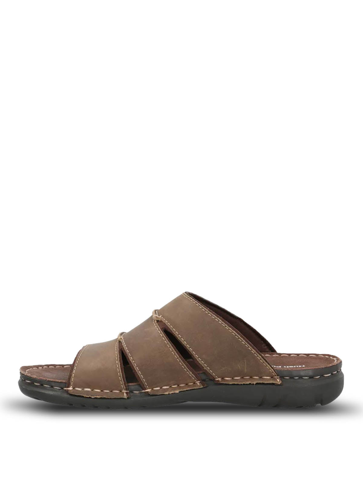 Sandalia Cuero Hombre Samui Café Hush Puppies | Hush Puppies