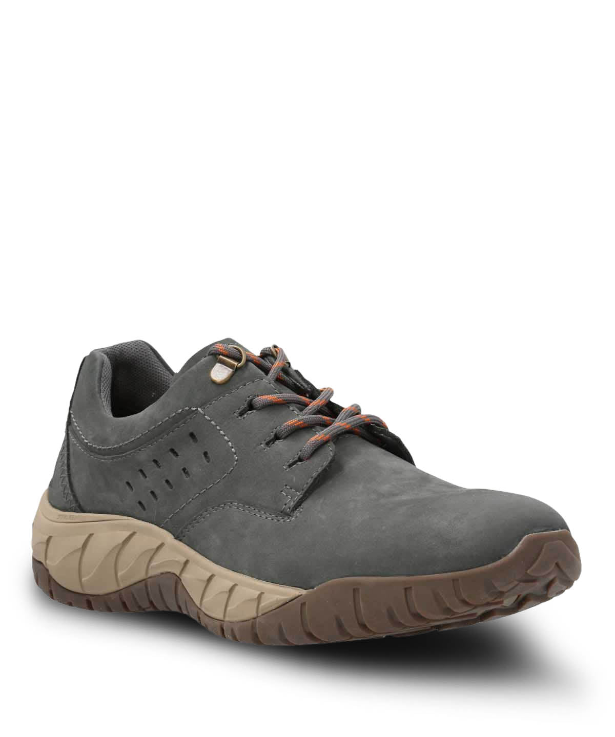 Zapatilla Cuero Hombre Kurth Gris Hush Puppies | Hush Puppies