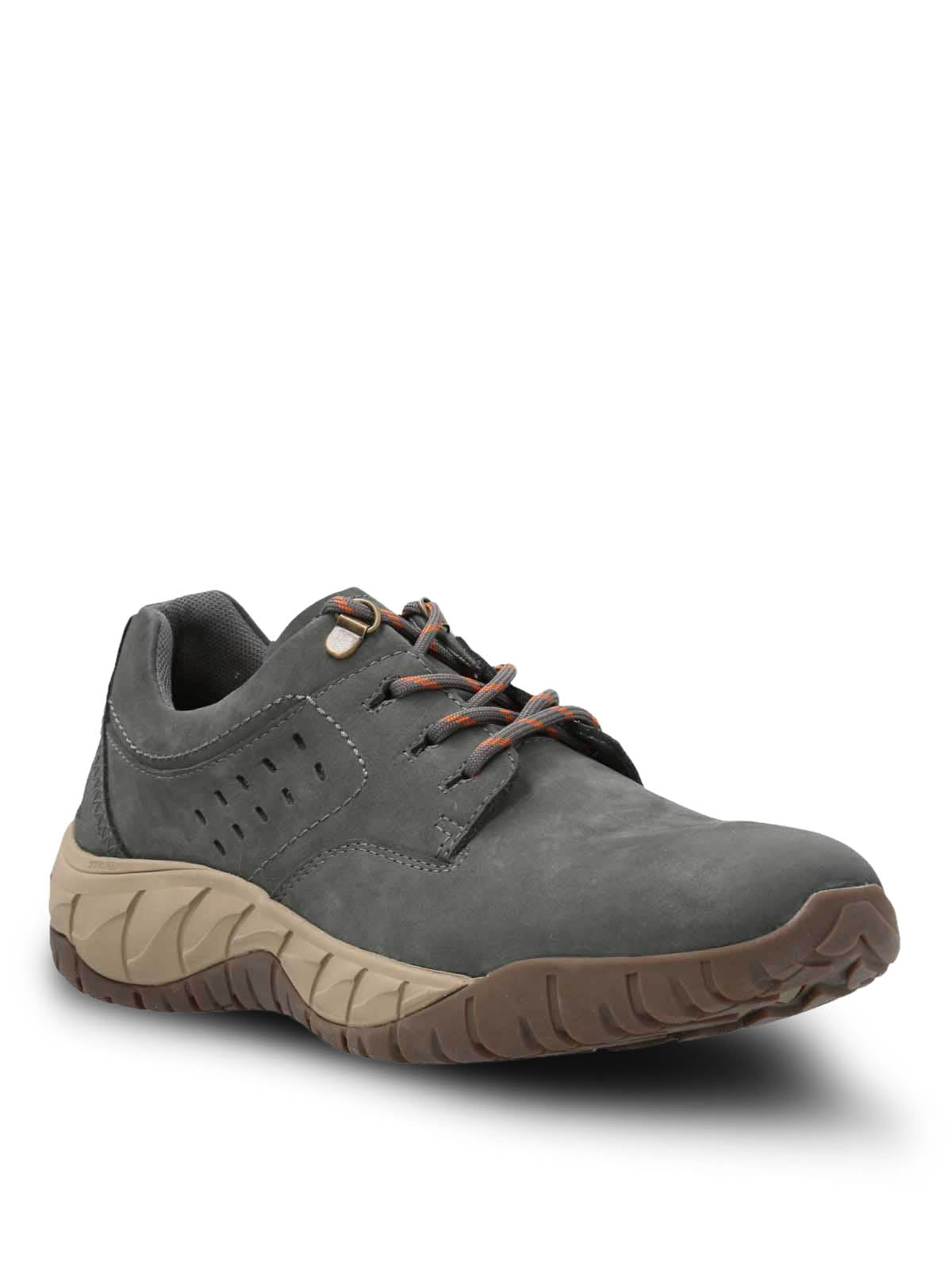 Zapatilla Cuero Hombre Kurth Gris Hush Puppies | Hush Puppies