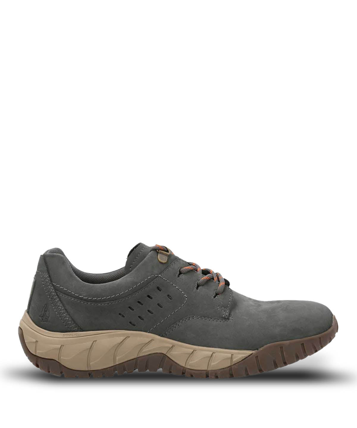 Zapatilla Cuero Hombre Kurth Gris Hush Puppies | Hush Puppies