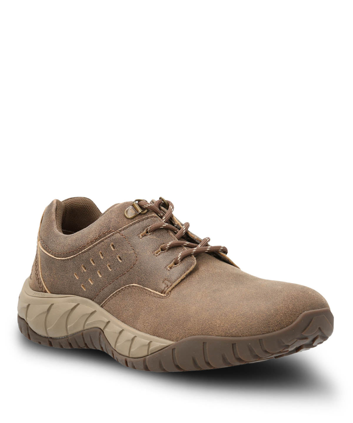 Zapatilla Cuero Hombre Kurth Café Hush Puppies