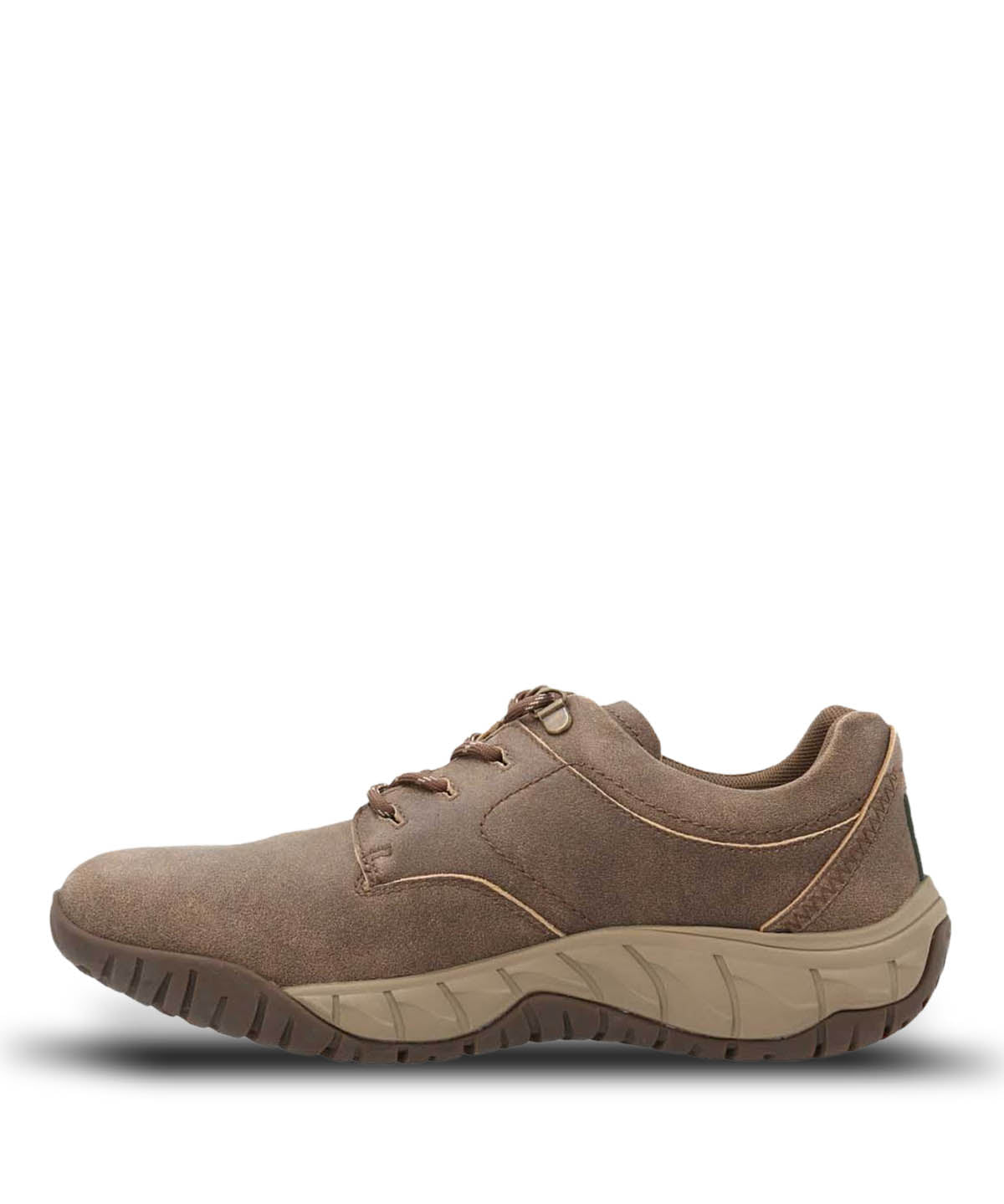 Zapatilla Cuero Hombre Kurth Café Hush Puppies