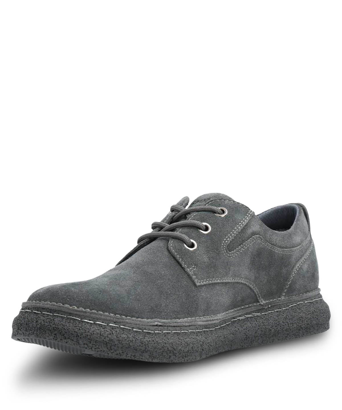 Zapatilla Cuero Hombre Gared Gris Hush Puppies