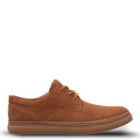 Zapatilla Cuero Hombre Gared Café Hush Puppies | Hush Puppies