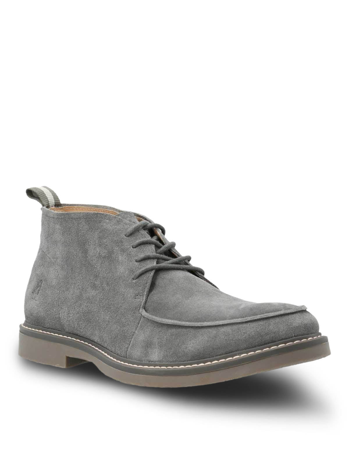 Botin Cuero Hombre Niger Gris Hush Puppies