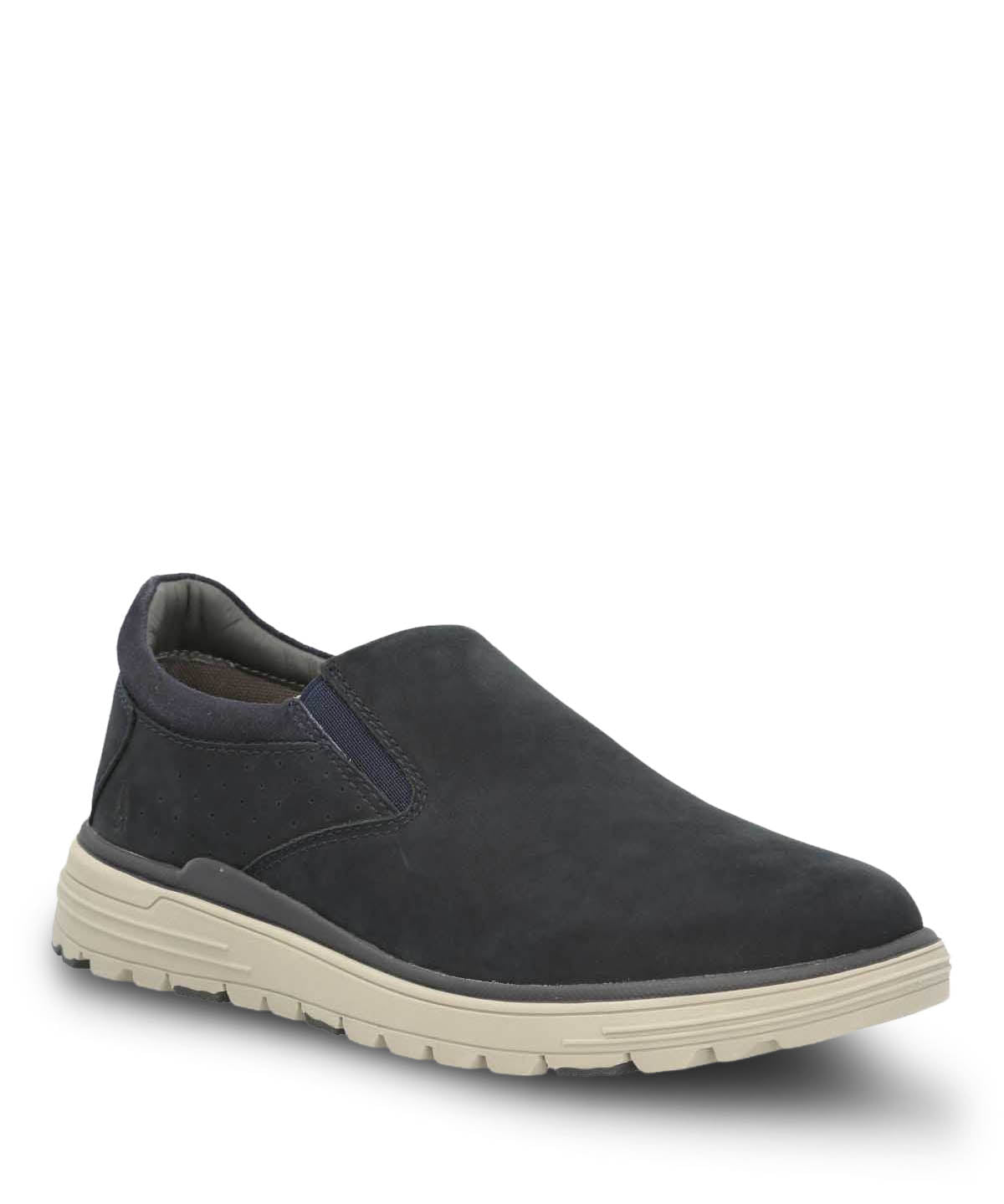 Slip On Hombre Cuero Nozz Azul Hush Puppies | Hush Puppies