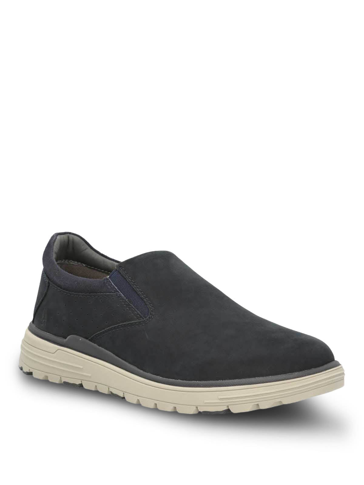 Slip On Hombre Cuero Nozz Azul Hush Puppies | Hush Puppies