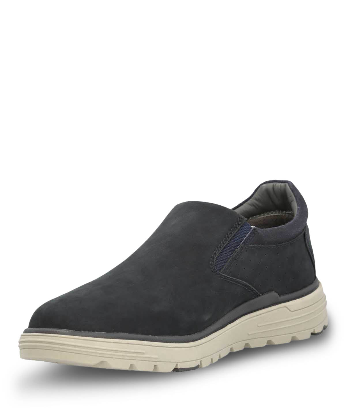Slip On Hombre Cuero Nozz Azul Hush Puppies | Hush Puppies