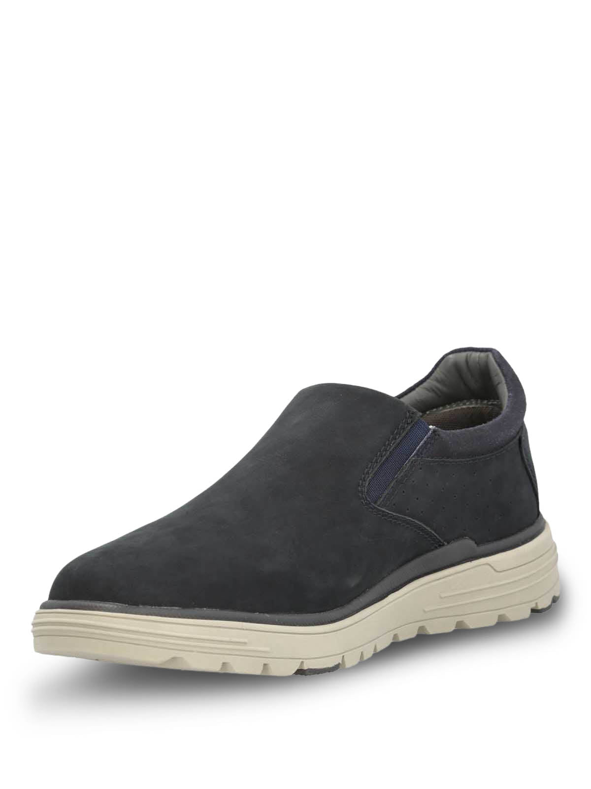 Slip On Hombre Cuero Nozz Azul Hush Puppies | Hush Puppies