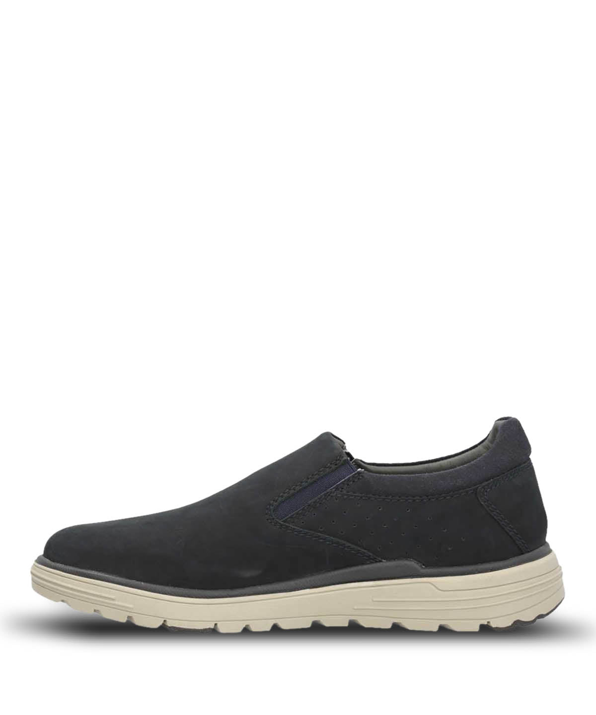 Slip On Hombre Cuero Nozz Azul Hush Puppies | Hush Puppies