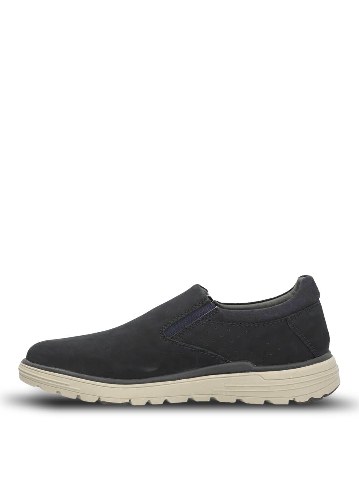 Slip On Hombre Cuero Nozz Azul Hush Puppies | Hush Puppies