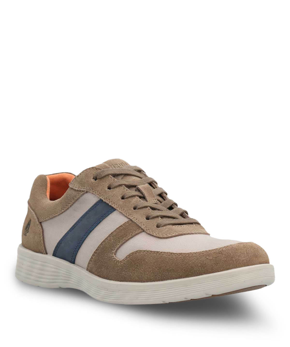 Zapatilla Cuero Hombre Spinal Wave Café Hush Puppies
