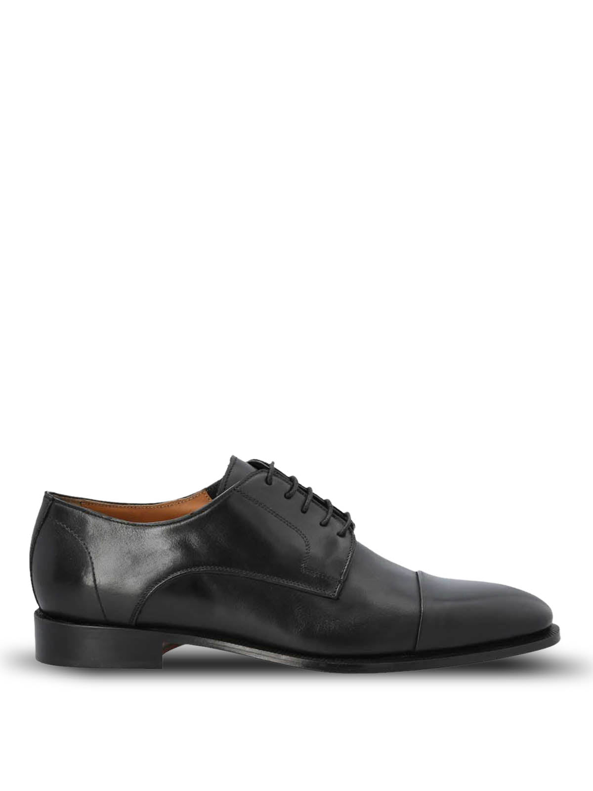 Zapato Italiano Hombre Cuero Morati Negro Hush Puppies