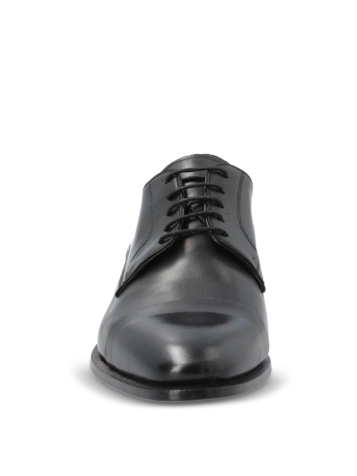 Zapato Italiano Hombre Cuero Morati Negro Hush Puppies