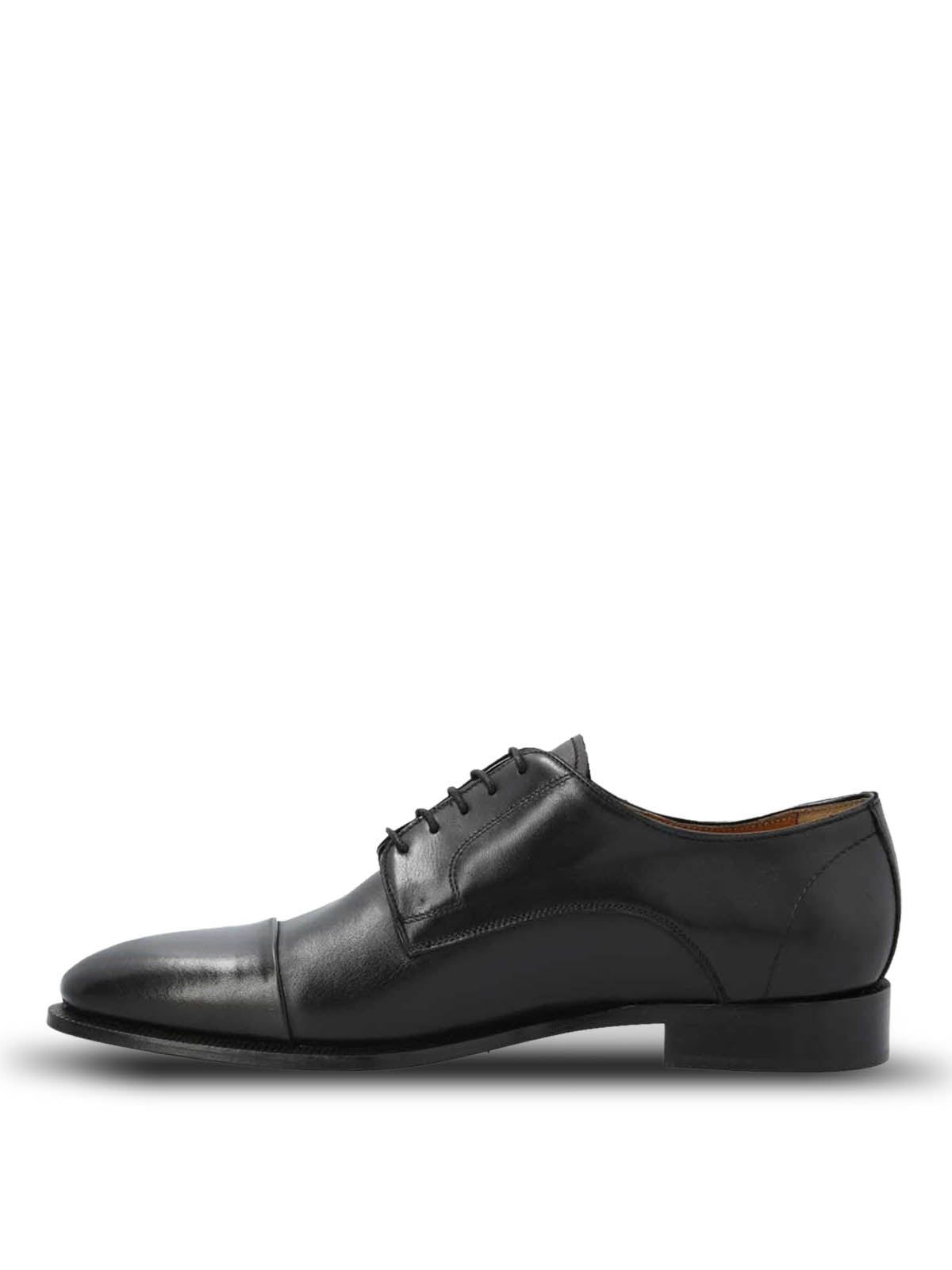 Zapato Italiano Hombre Cuero Morati Negro Hush Puppies