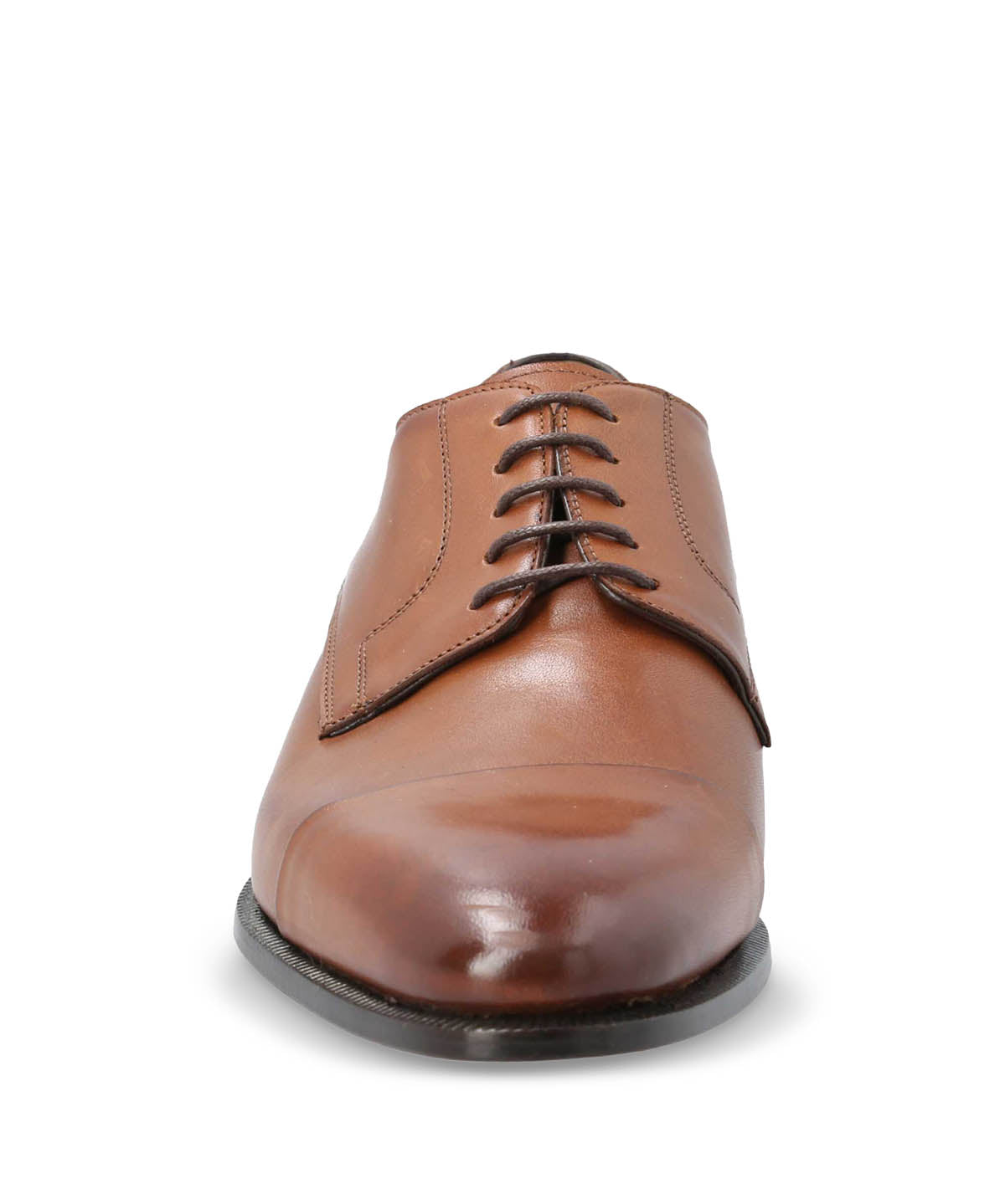 Zapato Italiano Hombre Cuero Morati Café Hush Puppies