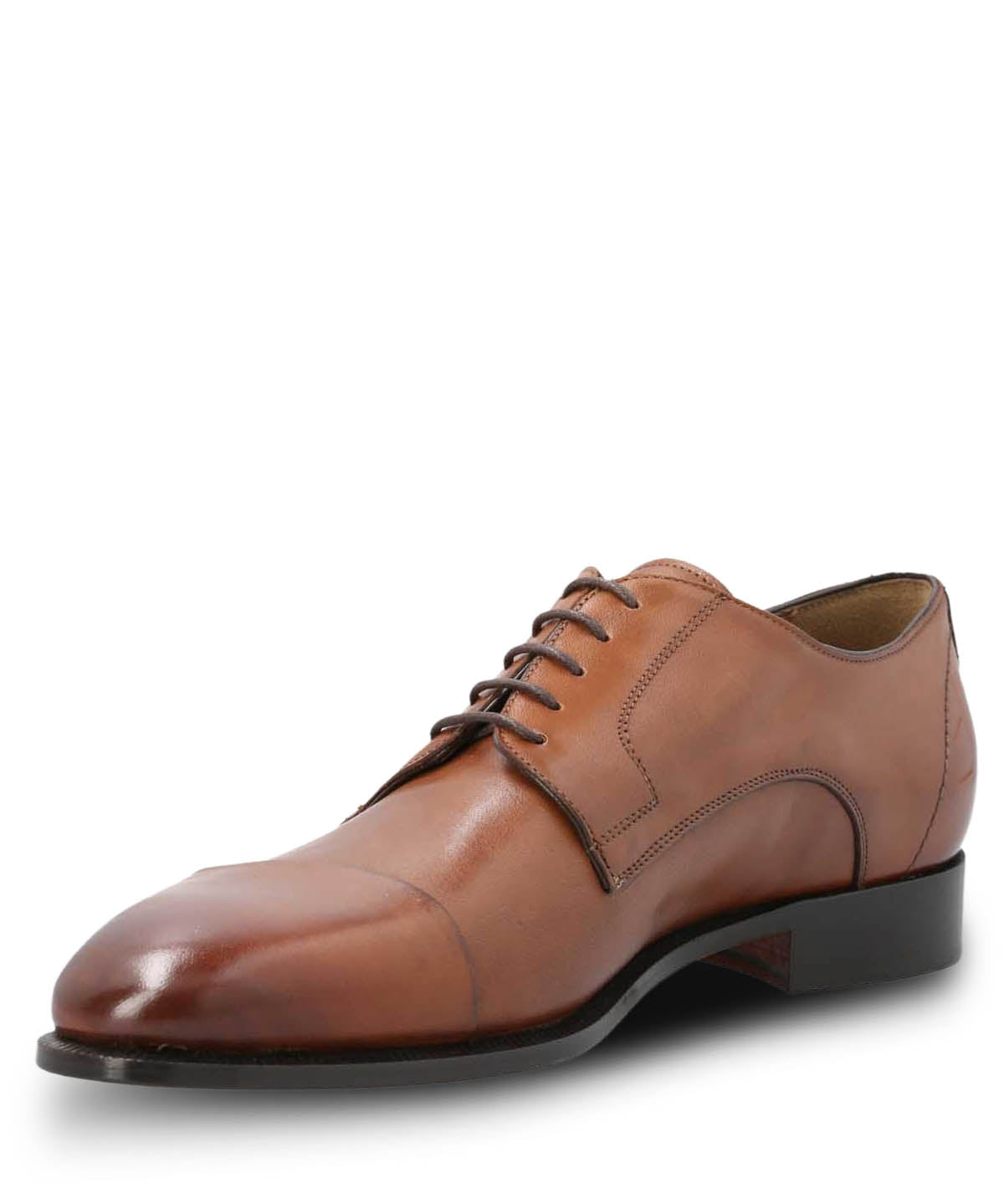 Zapato Italiano Hombre Cuero Morati Café Hush Puppies