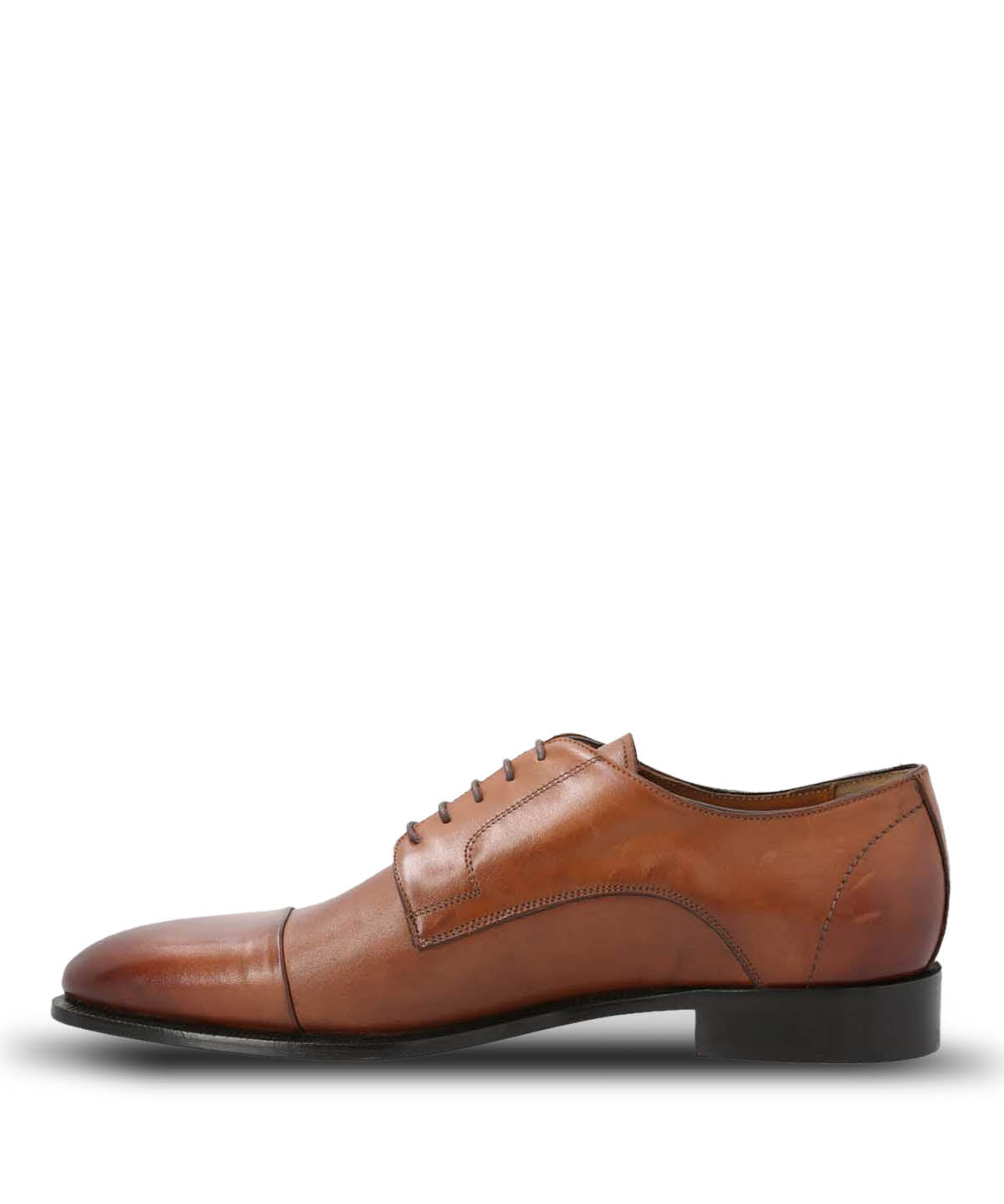 Zapato Italiano Hombre Cuero Morati Café Hush Puppies