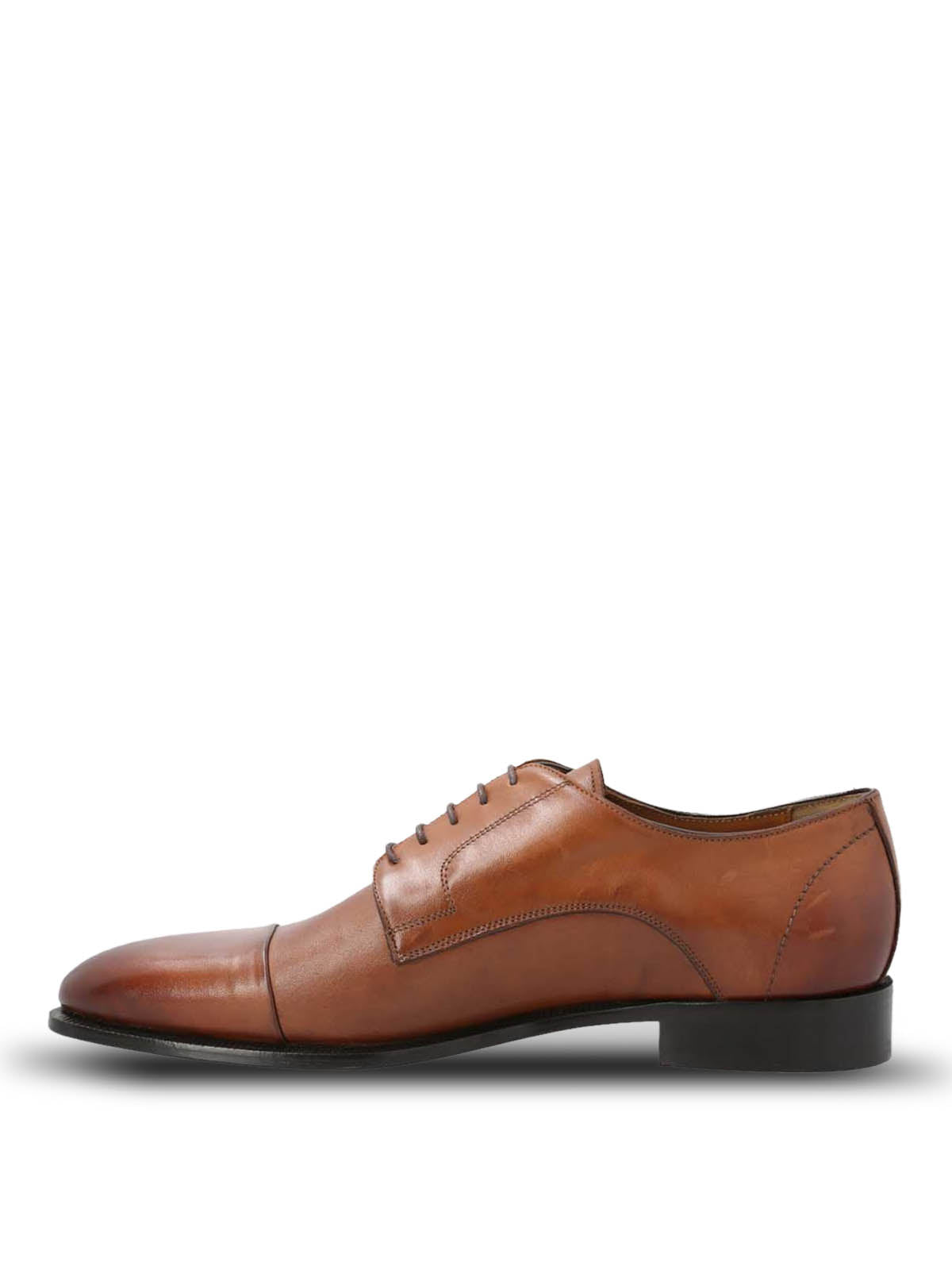 Zapato Italiano Hombre Cuero Morati Café Hush Puppies