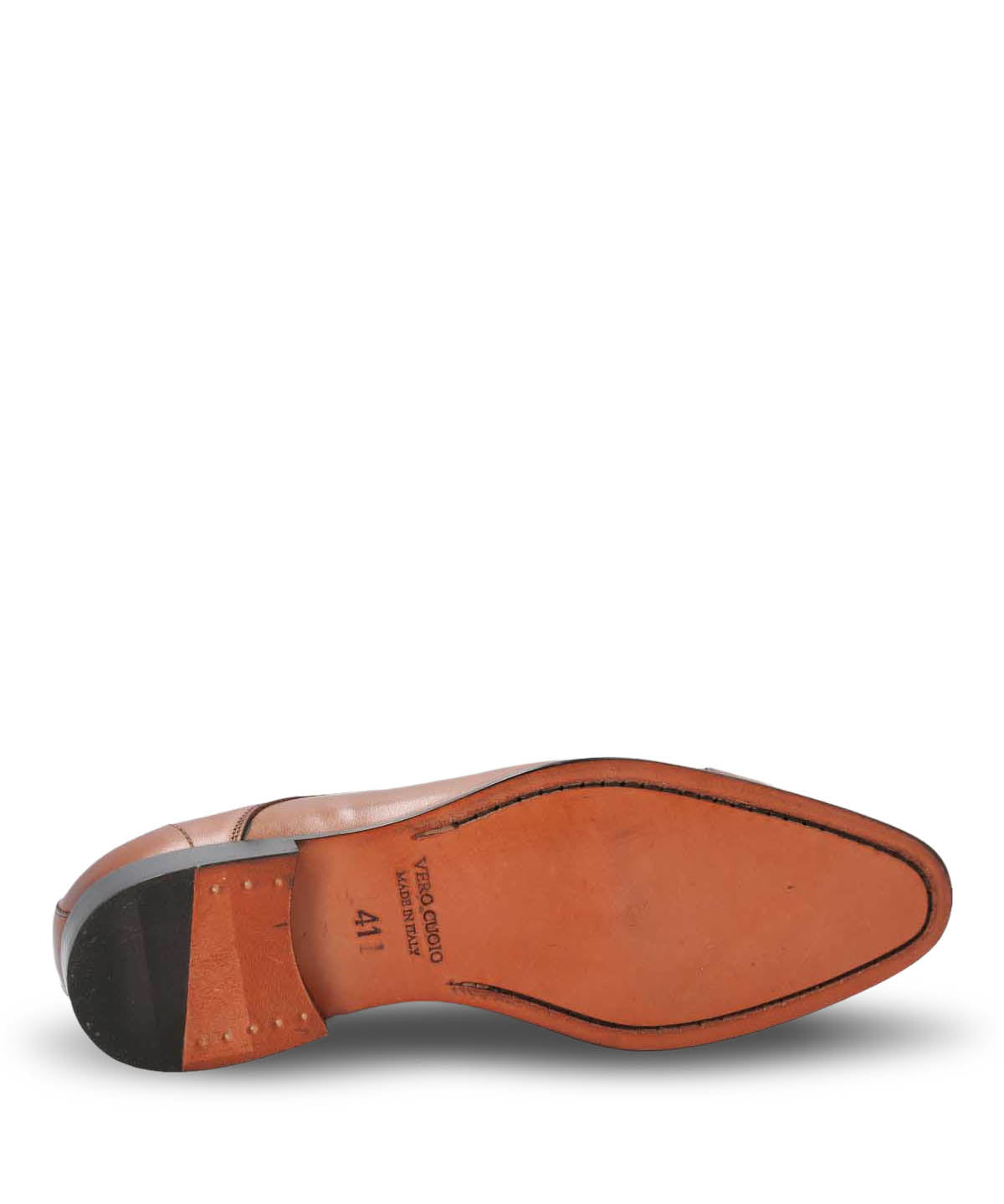 Zapato Italiano Hombre Cuero Morati Café Hush Puppies